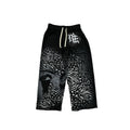 Black ‘Striped’ Sweatpants
