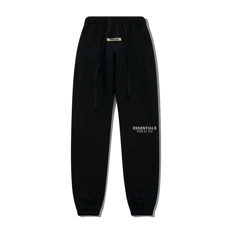 Fear Of God Essentials Side Logo Jogger Pants Black