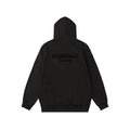 Fear Of God Essentials Big Back Logo Pullover Hoodie Black
