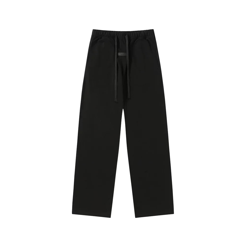Fear Of God Essentials Straight‑Leg Sweatpants Black