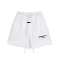 Fear Of God Essentials Logo Fleece Shorts White