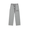Fear Of God Essentials Arched Logo Straight‑Leg Sweatpants Medium Heather Grey