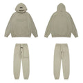 Fear Of God Essentials Tone‑on‑Tone Hoodie & Jogger Tracksuit Set Light Sage