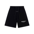 Fear Of God Essentials Logo Fleece Shorts Black
