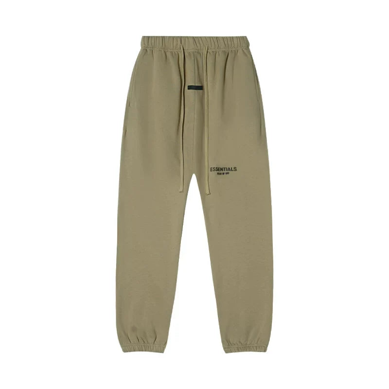 Fear Of God Essentials Logo Jogger Pants Khaki