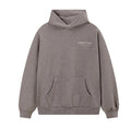 Fear Of God Essentials Hot Stamped Small Logo Pullover Hoodie Heather Grey