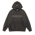 Fear Of God Essentials Tone‑on‑Tone Pullover Hoodie Black
