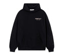 Fear Of God Essentials Hot Stamped Double Line Pullover Hoodie Black