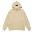 Fear Of God Essentials Tone‑on‑Tone Pullover Hoodie Cream Beige
