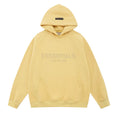Fear Of God Essentials Tone‑on‑Tone Pullover Hoodie Pale Yellow