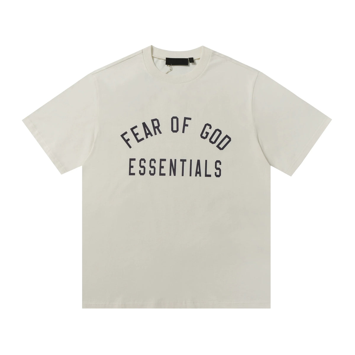 Fear Of God Essentials Arch FEAR OF GOD ESSENTIALS Print Short Sleeve T‑Shirt Cream