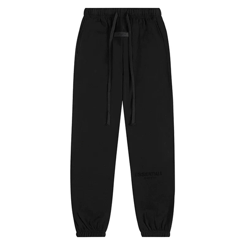 Fear Of God Essentials Logo Jogger Sweatpants Black