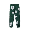 Denim Tears Cotton Wreath Sweatpants - Forest Green
