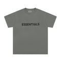 Fear Of God Essentials 3D Chest Logo Short Sleeve T‑Shirt Dusty Grey