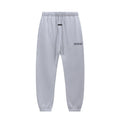 Fear Of God Essentials Silicone Letter Jogger Pants Light Grey