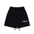 Fear Of God Essentials Logo Fleece Shorts Black