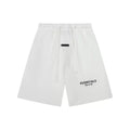 Fear Of God Essentials Logo Fleece Shorts White