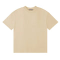 Fear Of God Essentials Chest Logo Short Sleeve T‑Shirt Soft Beige