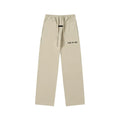 Fear Of God Essentials Fear Of God Text Straight‑Leg Sweatpants Cream Beige